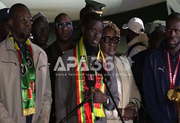 CAN2025/Sénégal : Arrivée des Champions d’Afrique à Dakar