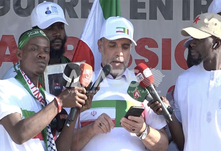 Dakar : mobilisation citoyenne contre la guerre en Iran à la Place de la Nation